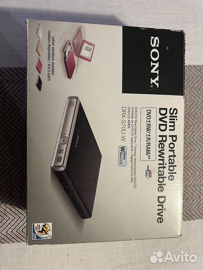 Внешний привод Sony DVD+/RW/R/RAM