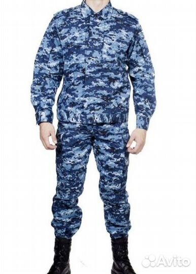 Костюм камуфляж синяя точка