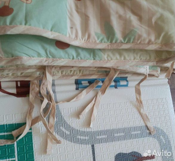 Бортики на кроватку