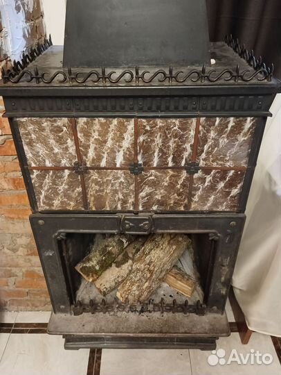 Каминная печь бу