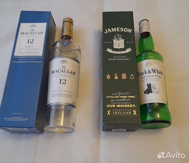 Бутылки от спиртного премиум