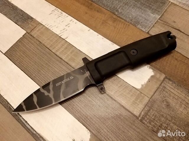 Нож охотничий Шрапнель сталь 40Х13 HRC 55