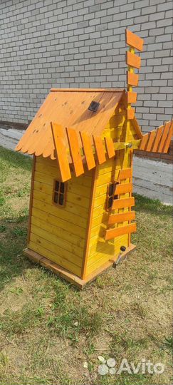 Декоративная ветряная мельница