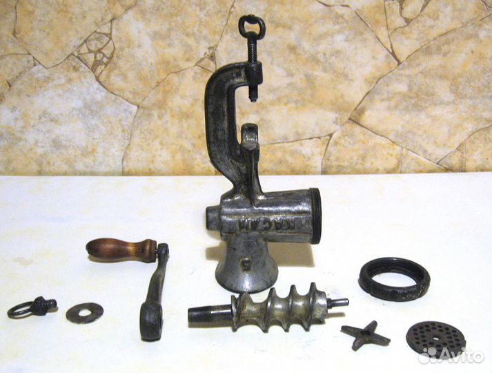 Мясорубка чугунная Урал Касли СССР