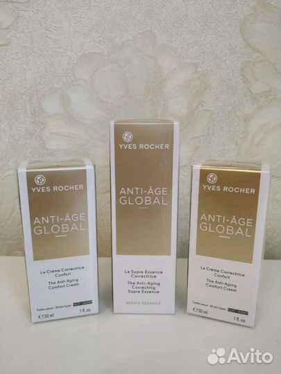 Сыворотка и крем Ив Роше
