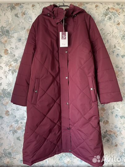 Пальто женское демисезонное, 54размер