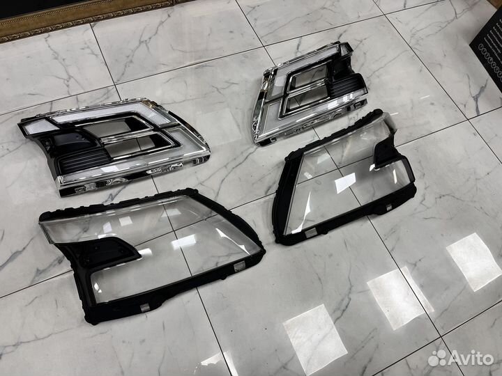 Стекла фар Nissan Patrol Y62