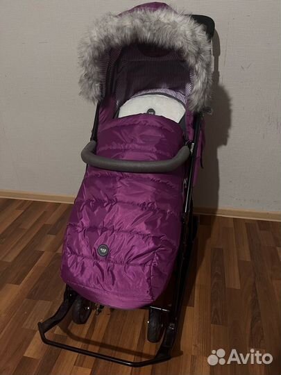 Коляска санки nika 7 5k