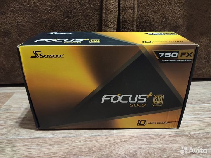 Модульный Seasonic Focus Plus Gold 750W