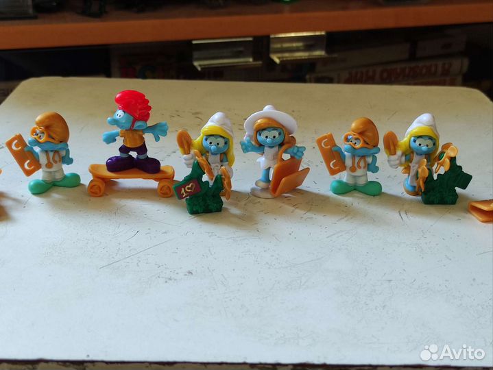 Киндер Сюрприз Смурфики Фигурки