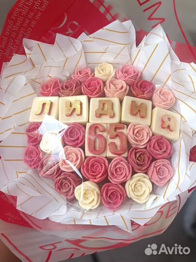 Шоколад ручной работы,розы,цветы из шоколада,букет