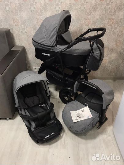 Коляска 3 в 1 verdi sonic plus