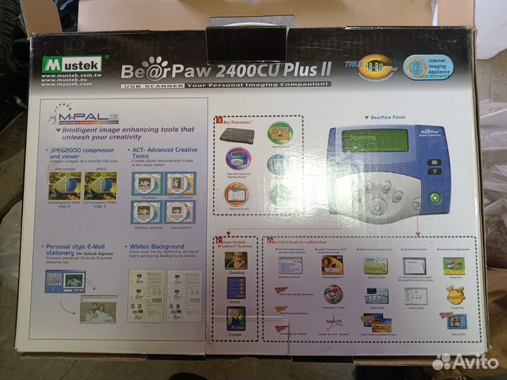 Сканер BearPaw 2400CU Plus