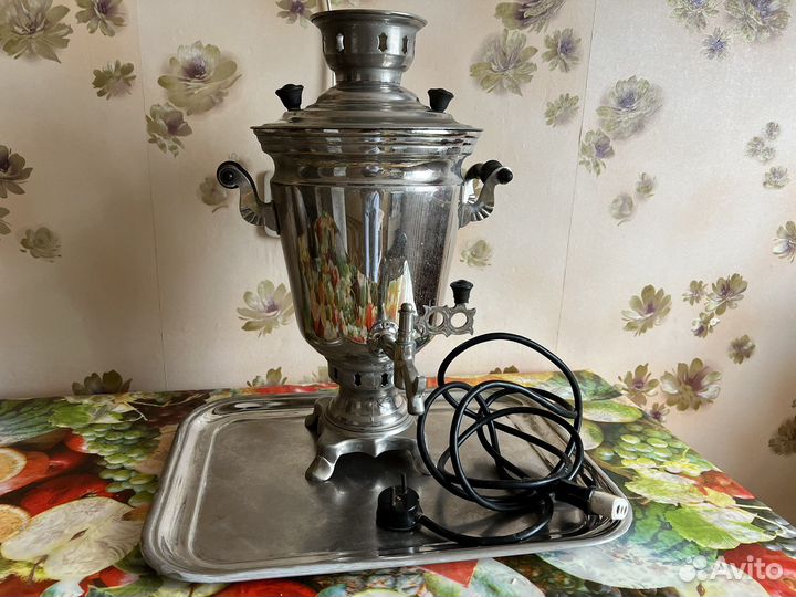 Самовар электрический СССР, тульский 3 литра