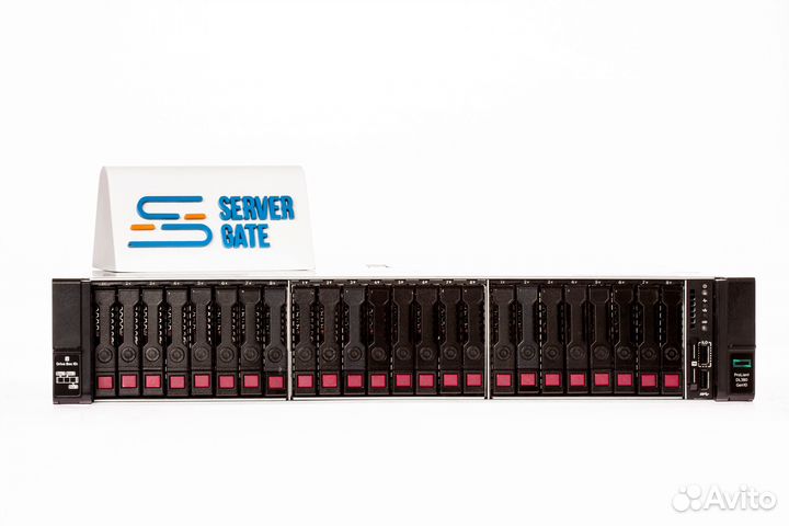 Сервер HP DL380 Gen10 24SFF 2xGold 6140 512GB