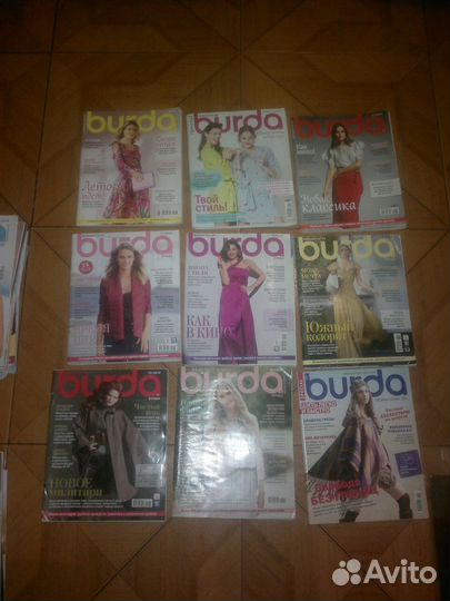 Журнал Бурда весь 2022 2023 гг. с выкройками