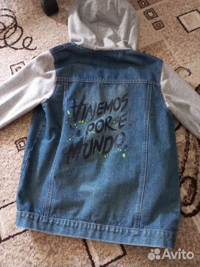 Джинсовая куртка для мальчика