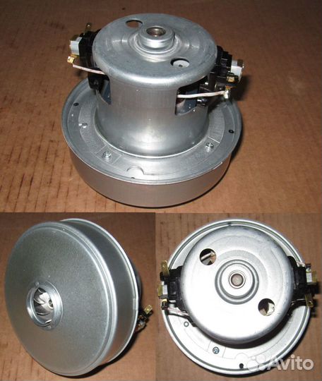 Двигатель пылесоса 1600W (d 135 mm, H 118mm, H 35