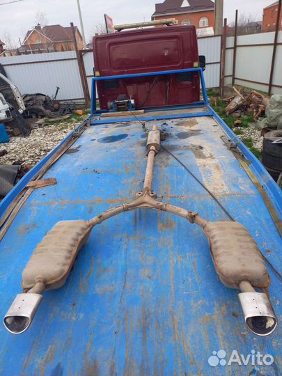 Hyundai grandeur 4 глушитель задняя часть