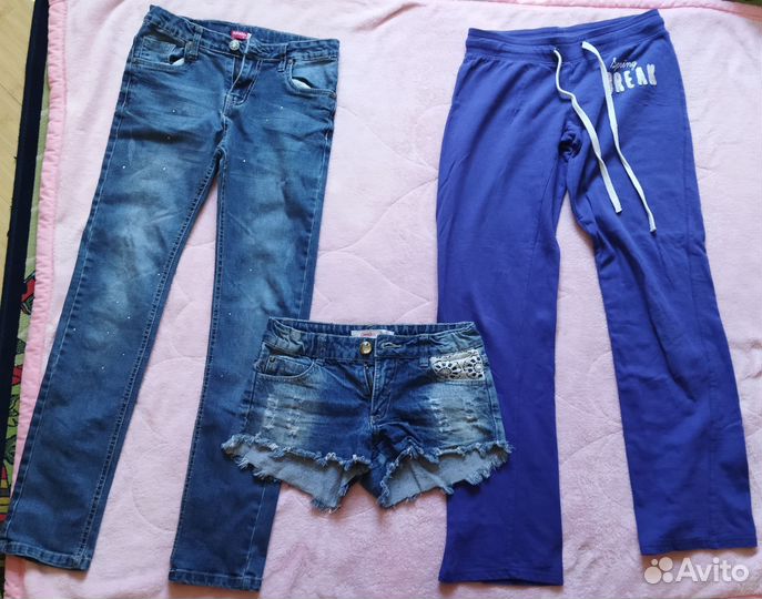 Вещи для девочки 140-146р