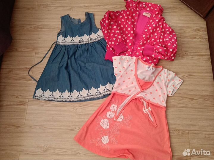 Вещи пакетом на девочку 4-5лет