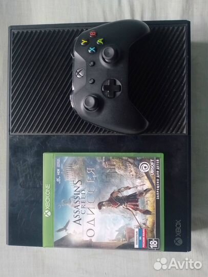 Продам xbox one+диск