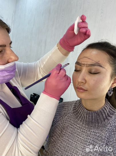 Обучение брови/бровист (рассрочка от банка)