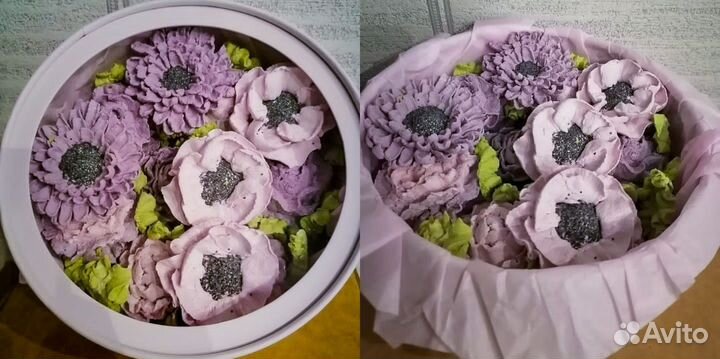 Зефирные букеты