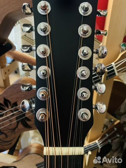 Гитара + Тюнер (12 струн гитара)