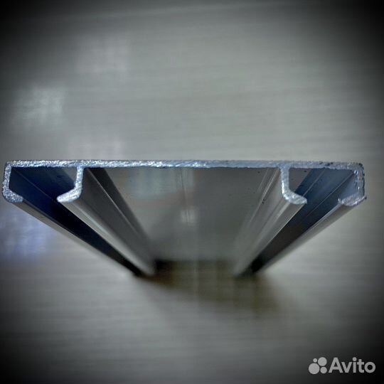 Карниз профильный алюминиевый двухрядный