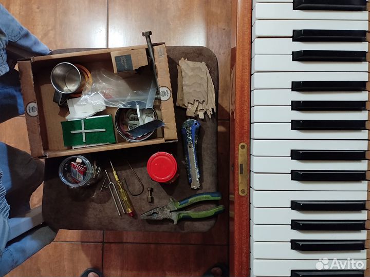 Чешское пианино Petrof полностью реставрированное