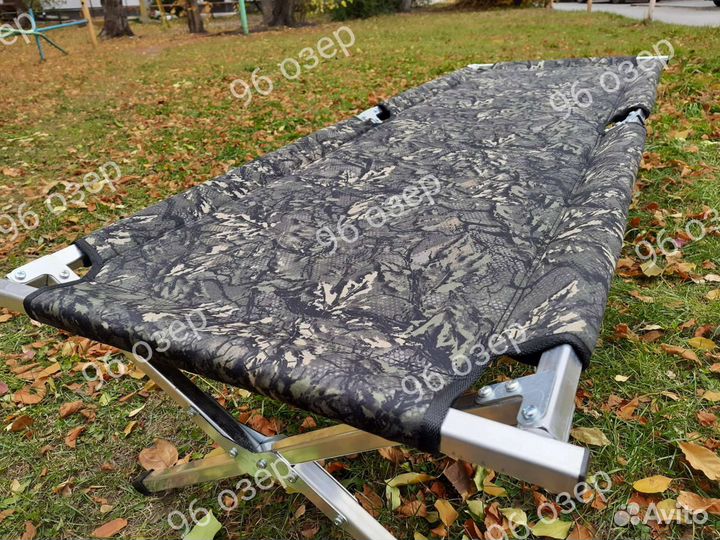 Раскладушка 190 на 75 см широкая Медведь