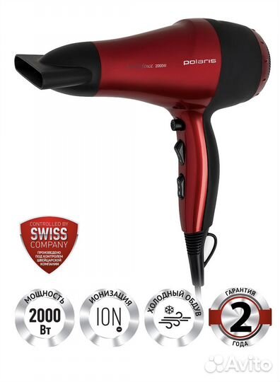 Polaris Фен PHD 2077i на запчасти