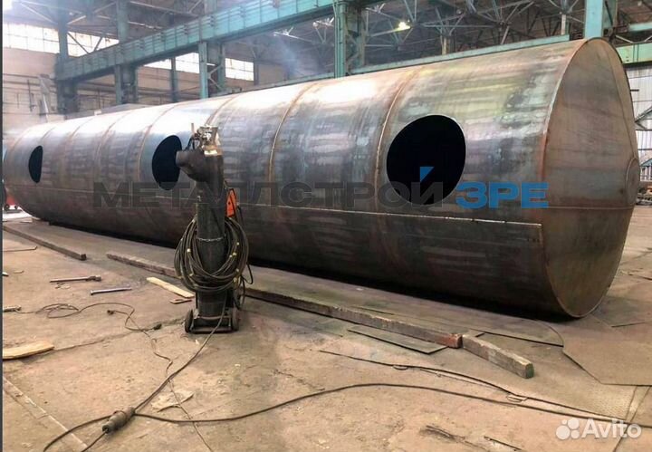 Резервуар горизонтальный стальной 150м3, арт. 442