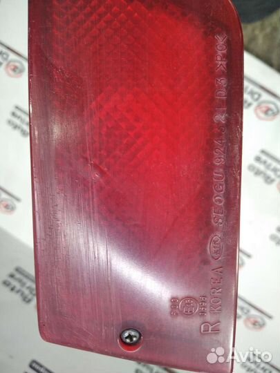 Kia Rio 1 DC птф задний правый