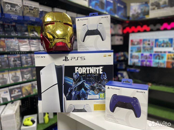 Sony Ps5 Slim Новая С Гарантией и Подпиской