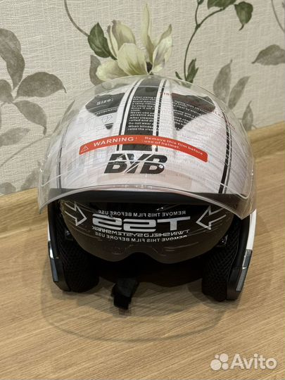 Шлем открытый новый