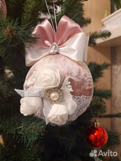 Шары на елку набор