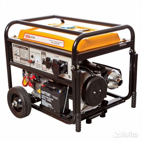 Генератор бензиновый redverg RD-G8300E