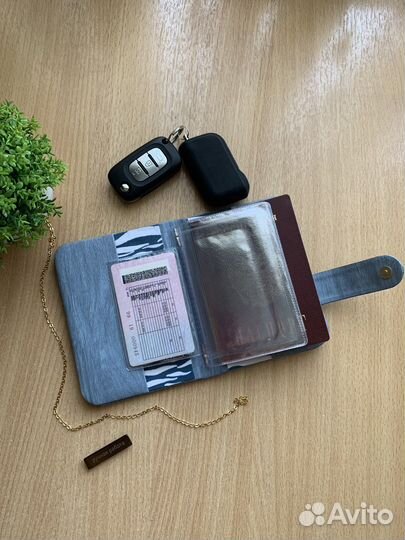 Обложки на автодокументы ручной работы