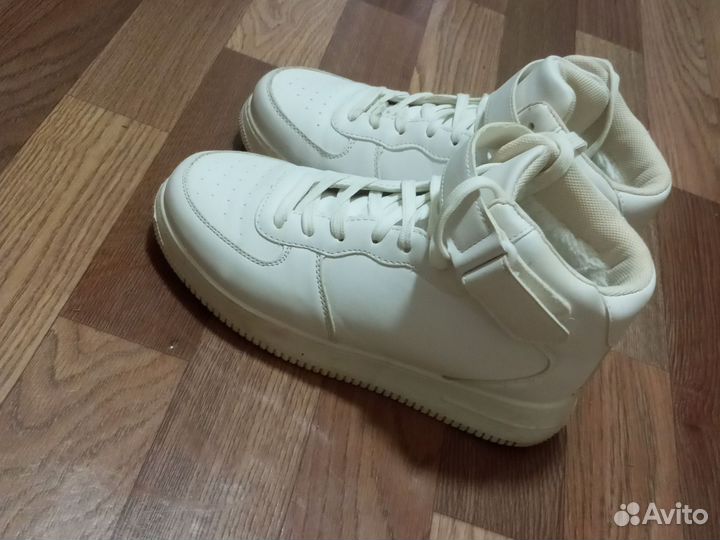 Кеды зимние женские