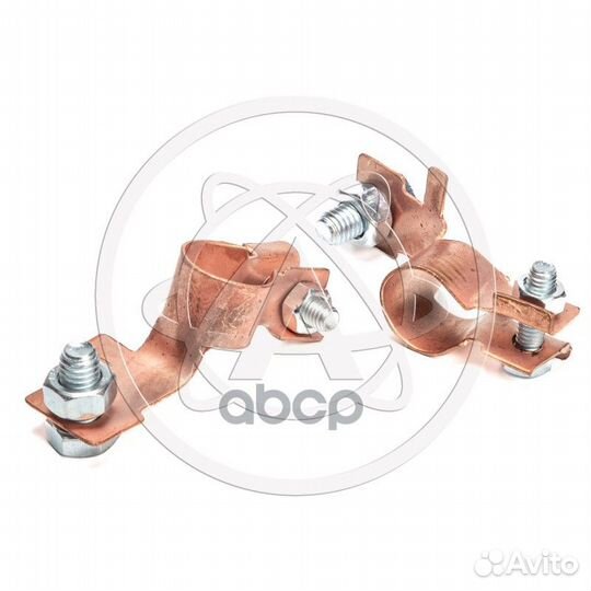 Клеммы АКБ (+/) кл-М-80-бс AE медные, болт скв