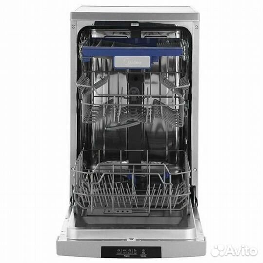 Посудомоечная машина Midea MFD45S110S, серебристый