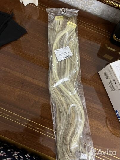 Волосы для наращивания блонд