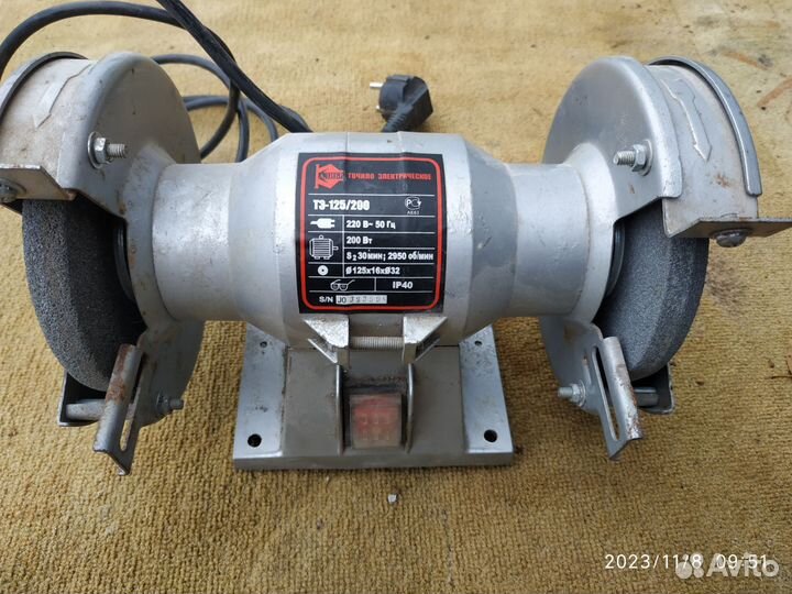 Электроточило наждак