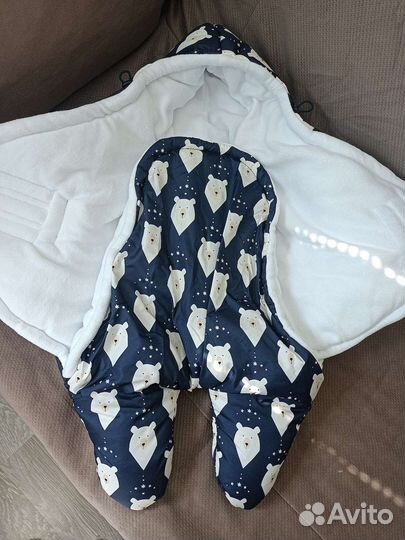 Конверт на выписку зимний