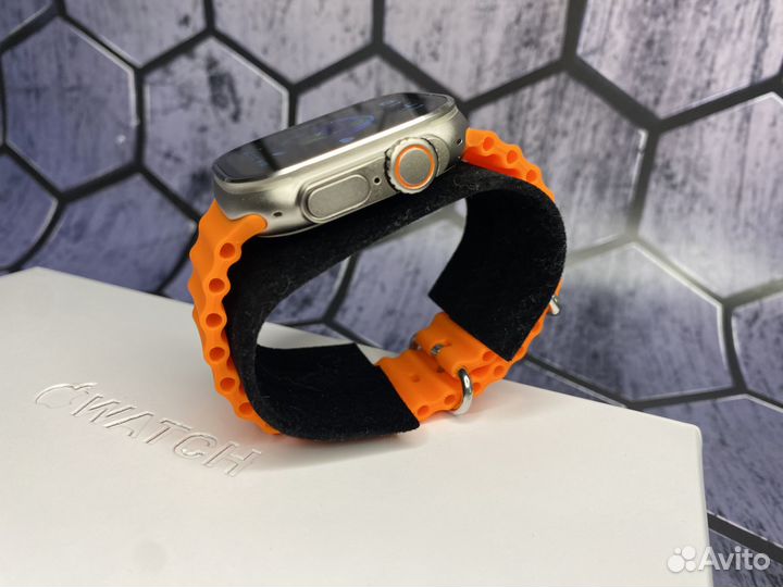 Часы Apple Watch 9 Ultra 2 49mm Оранжевый Ремешок