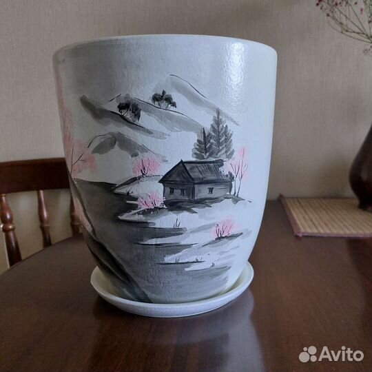 Кашпо керамика