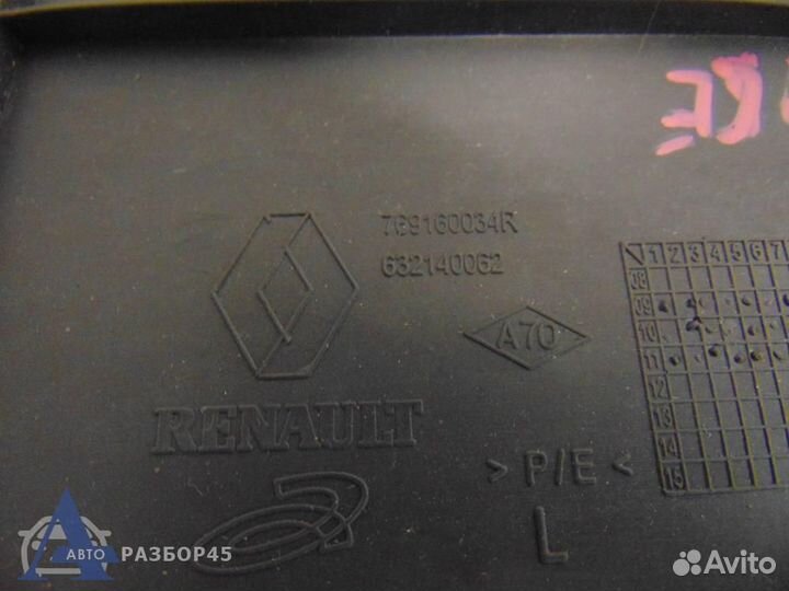 Обшивка стойки для Renault Fluence 2010