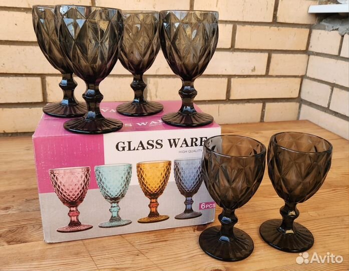 Бокалы 6 шт. Glass Ware